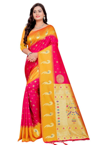 Printed Silk Saree