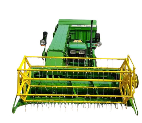Tractor Mounted Combine Harvester
