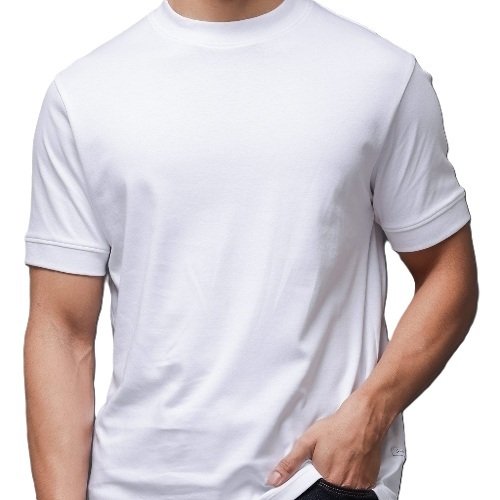 White Mens Plain T Shirt