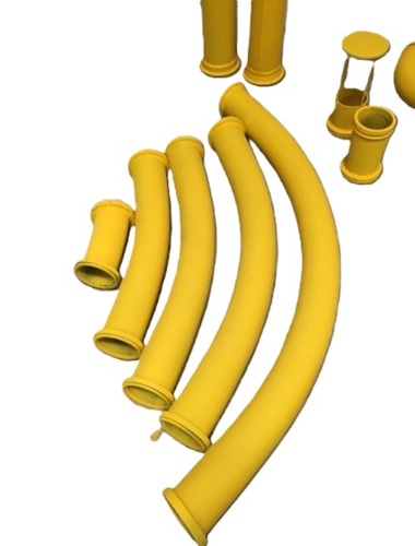 90 Degree Bend Delivery Pipeline