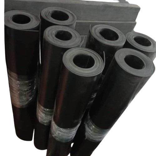Black Synthetic Rubber Sheet