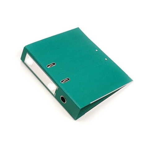 Plastic File - PVC Plastic, Standard Size, Green Color | Moisture Resistant, Lightweight, Hard Cover, Portable for A4 & A5 Documents