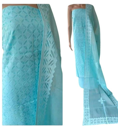 Applique Cotton Suit
