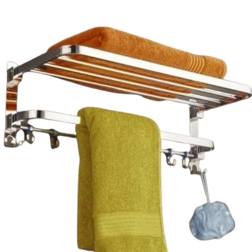 Folding Towel Rack With Hook