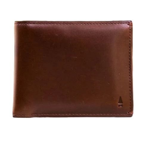 Leather Wallet - Color: Brown