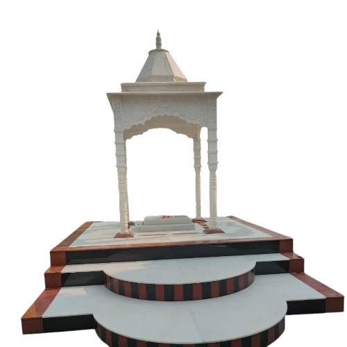 Makrana White Marble Chatri