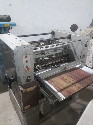 ROLLEM AUTO 5 CREASING / PERFORATING AND NUMBERING