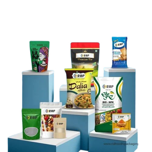 Rotogravure Printed Pouches By Ridhi Sidhi Packaging
