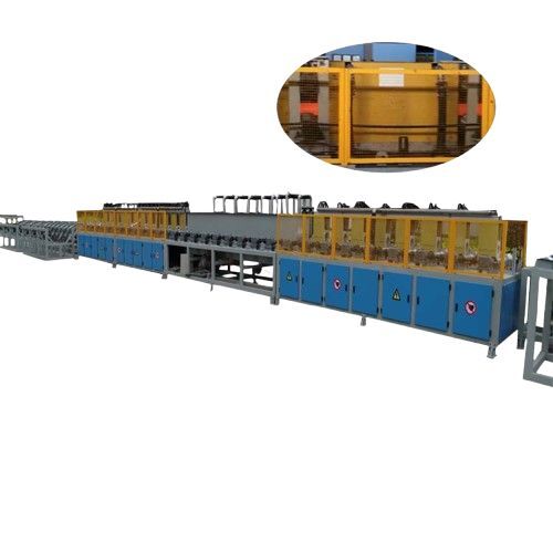 Long Bar Induction Heat Treatment Machine - Color: Grey