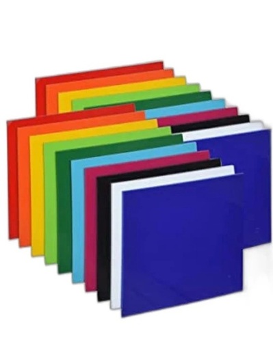 Multicolor Glossy Acrylic Sheets