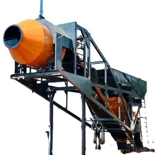 Reversible Concrete Mixer
