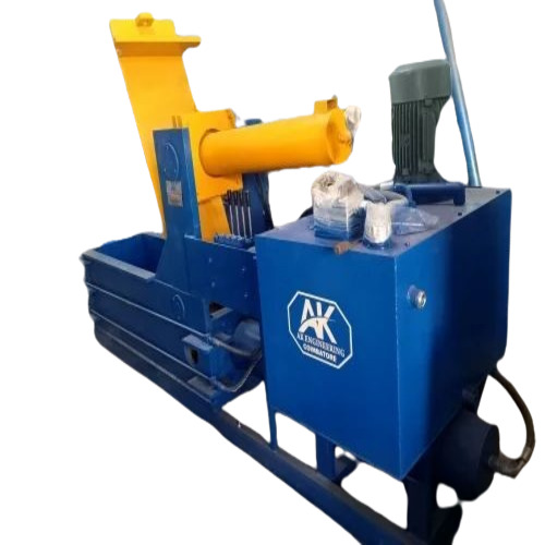 Scrape Baling Press Machine - Color: Blue