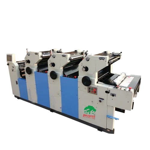 Three Color Offset Printing Machine - Automatic Grade: Automatic