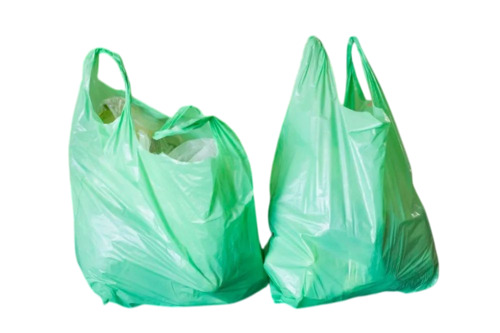 Biodegradable Carry Bags - Color: Green