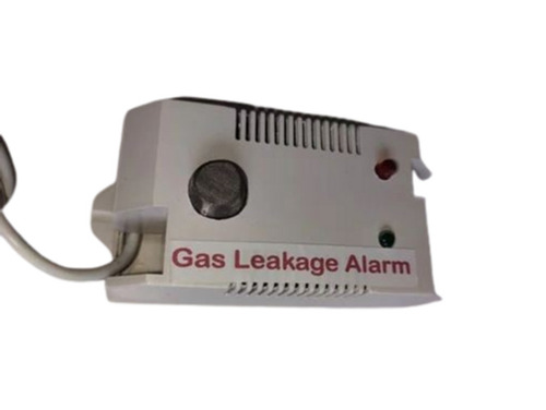 Gas Leak Detector Alarm - Color: White