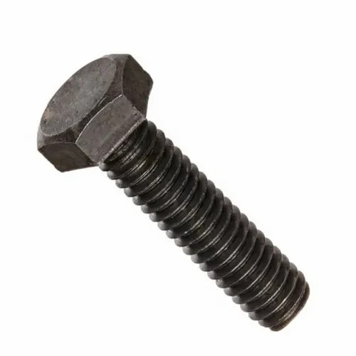 Mild Steel Hex Bolt - Color: Silver