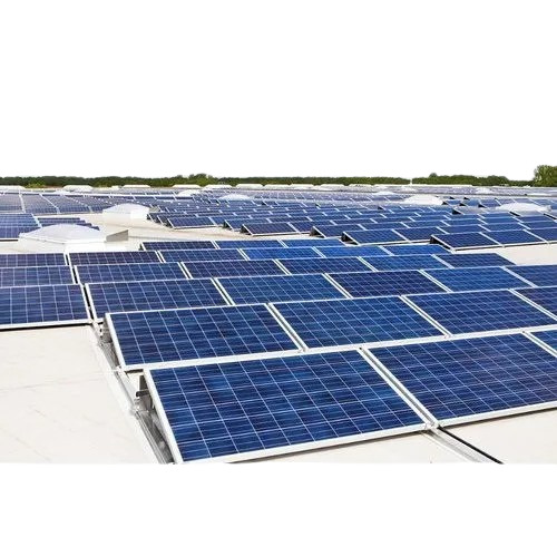 Solar Photovoltaic System - Color: Blue