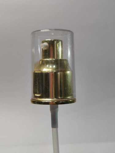 24MM C01 A CREAM PUMP (GOLDEN WITH OVER CAP )
