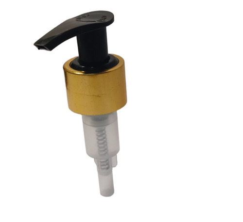 On/Off L-28mm Black With Golden Dispenser