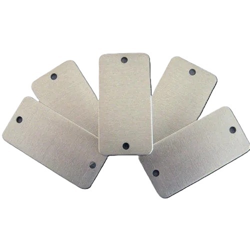 Plain Aluminum Tag