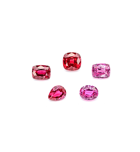 Ruby Bare Stone - Stone Type: Synthetic