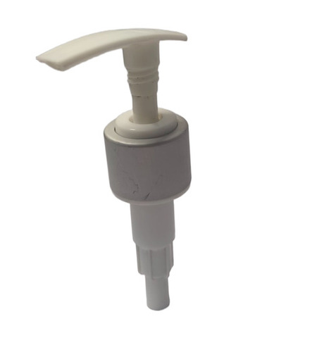 Screw Lock 24Mm White Silver Arc Head Dispenser - Material: Plastic