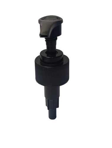 Screw Lock L-1 28mm Ribbed Black Dispenser
