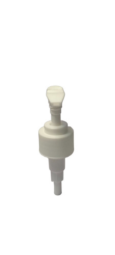 Screw Lock L-8 28Mm Ribbed White Dispenser - Material: Plastic