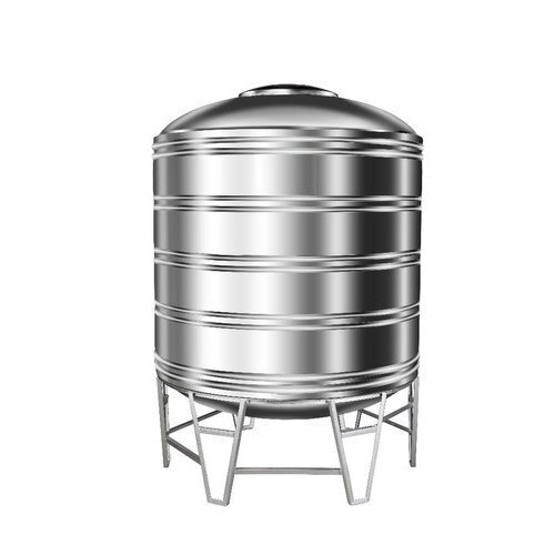 Steel Water Tank - Color: Silver