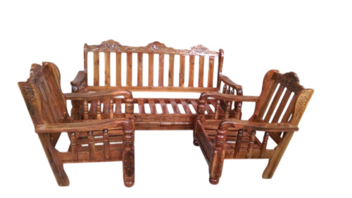 Wooden Sofa Set