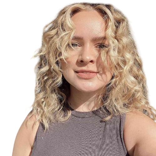 Blonde Wavy Hair