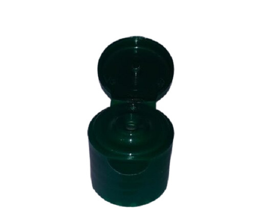 Flip Top 20mm Dark Green Cap By Mks Anand Enterprises