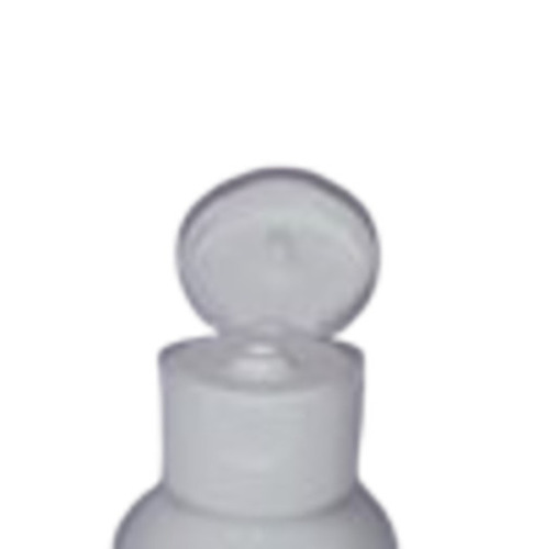 Flip Top 24mm Ribbed White Cap