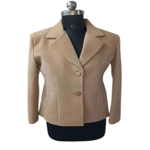 Plain Wool Women Winter Coat - Color: All