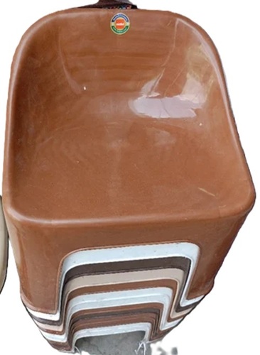 Plastic Chairs - Color: Brown