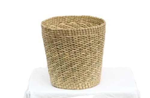 Sea Grass Round Bucket Planter