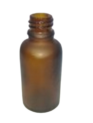 30ml Amber Frosted Avon Glass Bottle