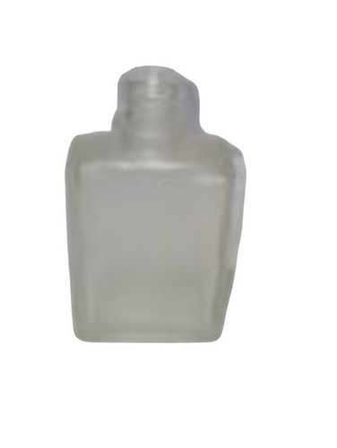 30ml Clear Frosted Rectangle Sleek Glass Bottle