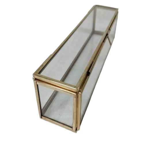 Metal Acrylic Box - Color: White