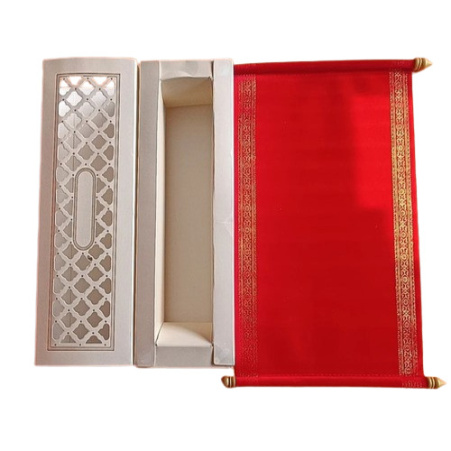Scroll Invitation Card - Color: Any Color