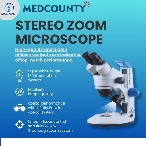 Stereo Zoom Microscope By Deep Corporation