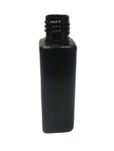 50ml Black Square Pet Bottle