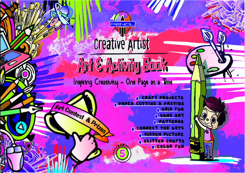 Creative Artist Art And Activity Book (Part-5) - Audience: Children