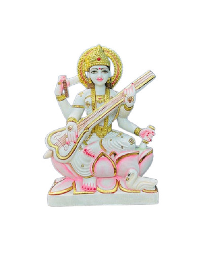 Marble Saraswati Idol