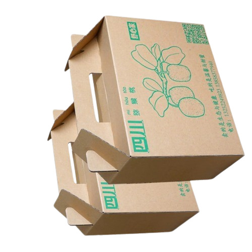 Corrugated Fruit Boxes - Color: Brown