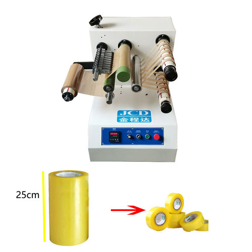 JC-200A Mini BOPP Packing Adhesive Tape Slitting Rewinding Machine