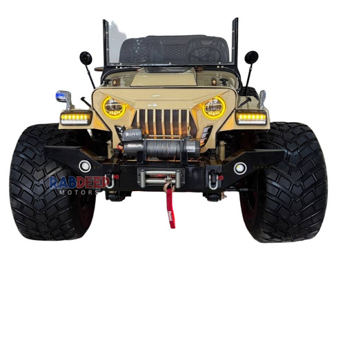 Modified Willys Jeeps