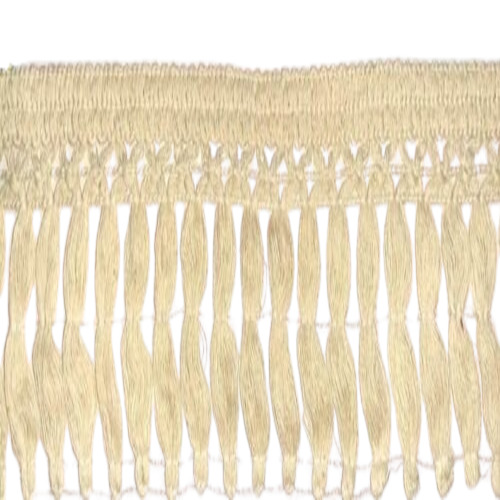 Cotton Fringe Laces - Color: White
