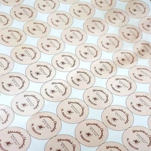White Sticker - Coating Type: Na