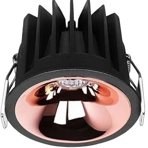 12w Oasis Luma Black Cob Light